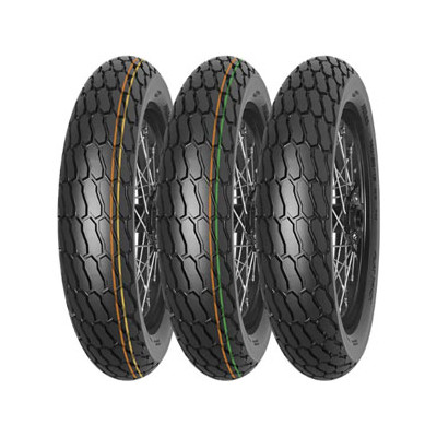 MITAS FLAT TRACK 140/80 -19 TT,R,super soft, oranž.+zel.pruh
